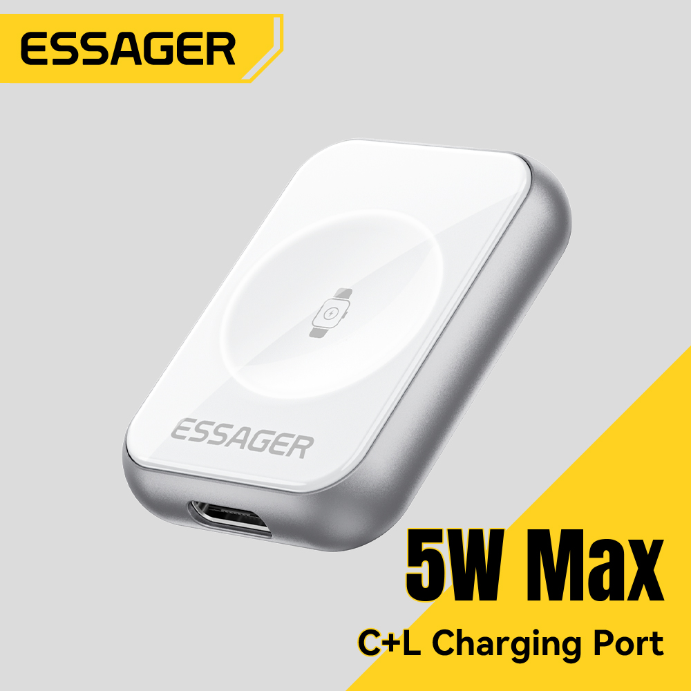 Watch 7 Smartwatch Iphone - Essager ที่ชาร์จไร้สายแม่เหล็ก 5W สำหรับ Apple Watch