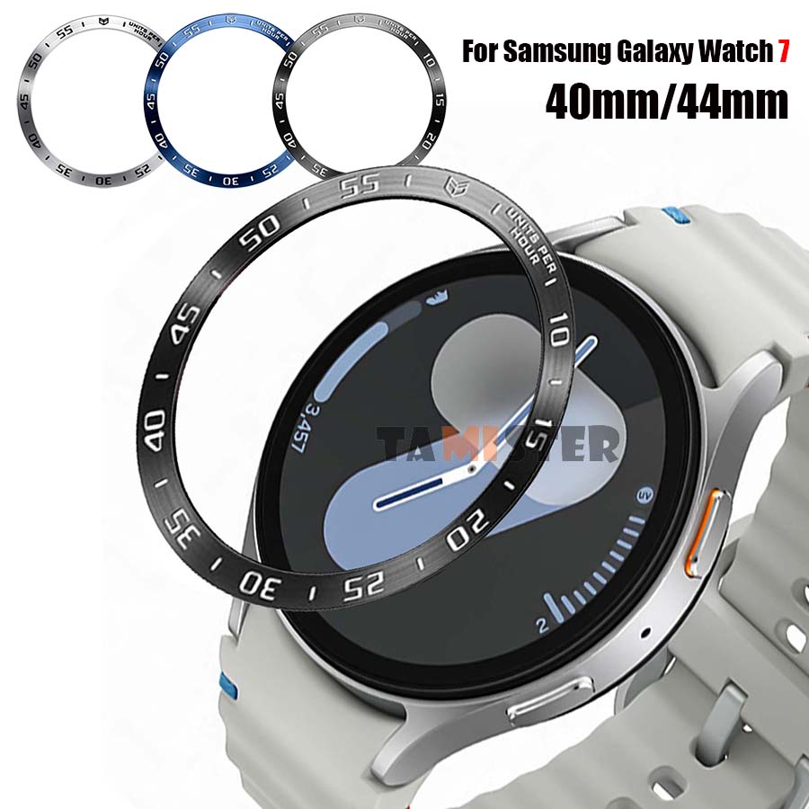 Smartwatch Ring Watches - แหวนฝาโลหะสําหรับ Samsung Galaxy Watch 7 44