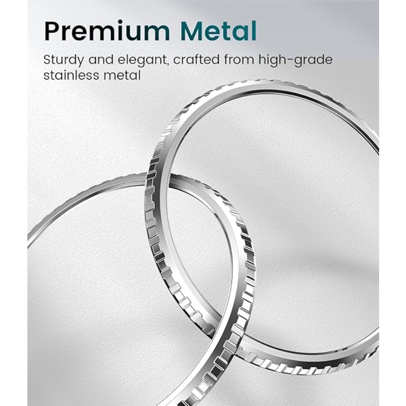 Smartwatch Ring Watches - ฝาครอบโลหะสำหรับซัมซุงกาแล็กซี่วอทช์ 8 คลาสสิก 46 มม.สมาร์ทวอทช์เคสแหวนกันชนตกแต่งกาแล็กซี่วอทช์ 8
