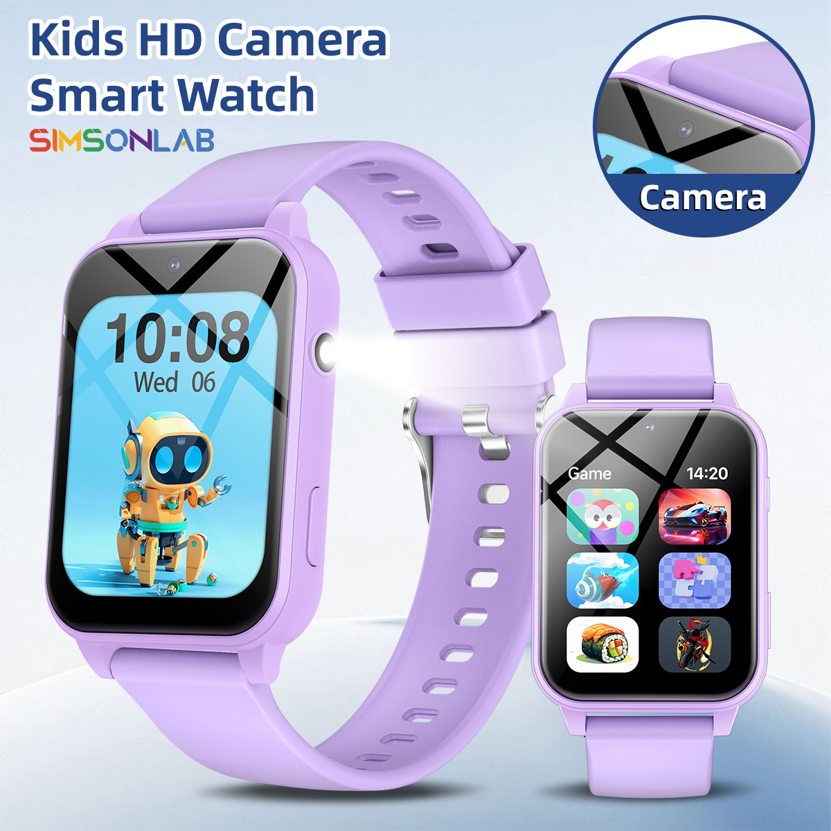 Smartwatch Watches For Kid Boy - นาฬิกาสมาร์ทวอทช์เด็กอัจฉริยะรุ่นใหม่ ปี 2026 ฟังก์ชั่นหลากหลาย ถ่ายรูปได้ ใช้เป็นเพื่อนเรียน