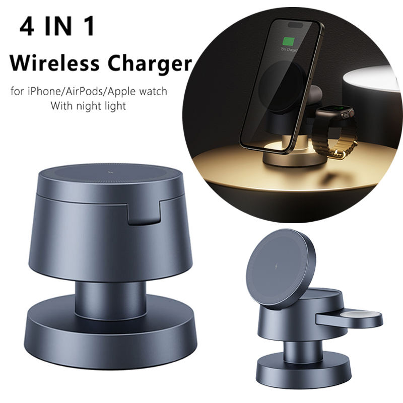 Watch 7 Smartwatch Iphone - 3 in 1 Wireless Charger สําหรับ
