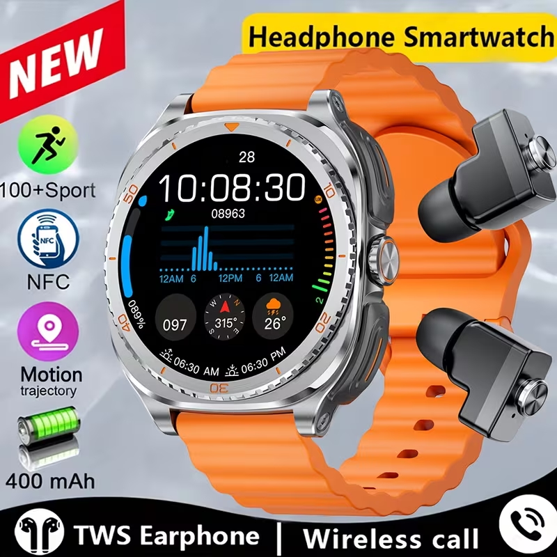 Smartwatch Noise Watches For Women - 2 อิน 1 TWS ชุดหูฟังสมาร์ทวอทช์ 1.53