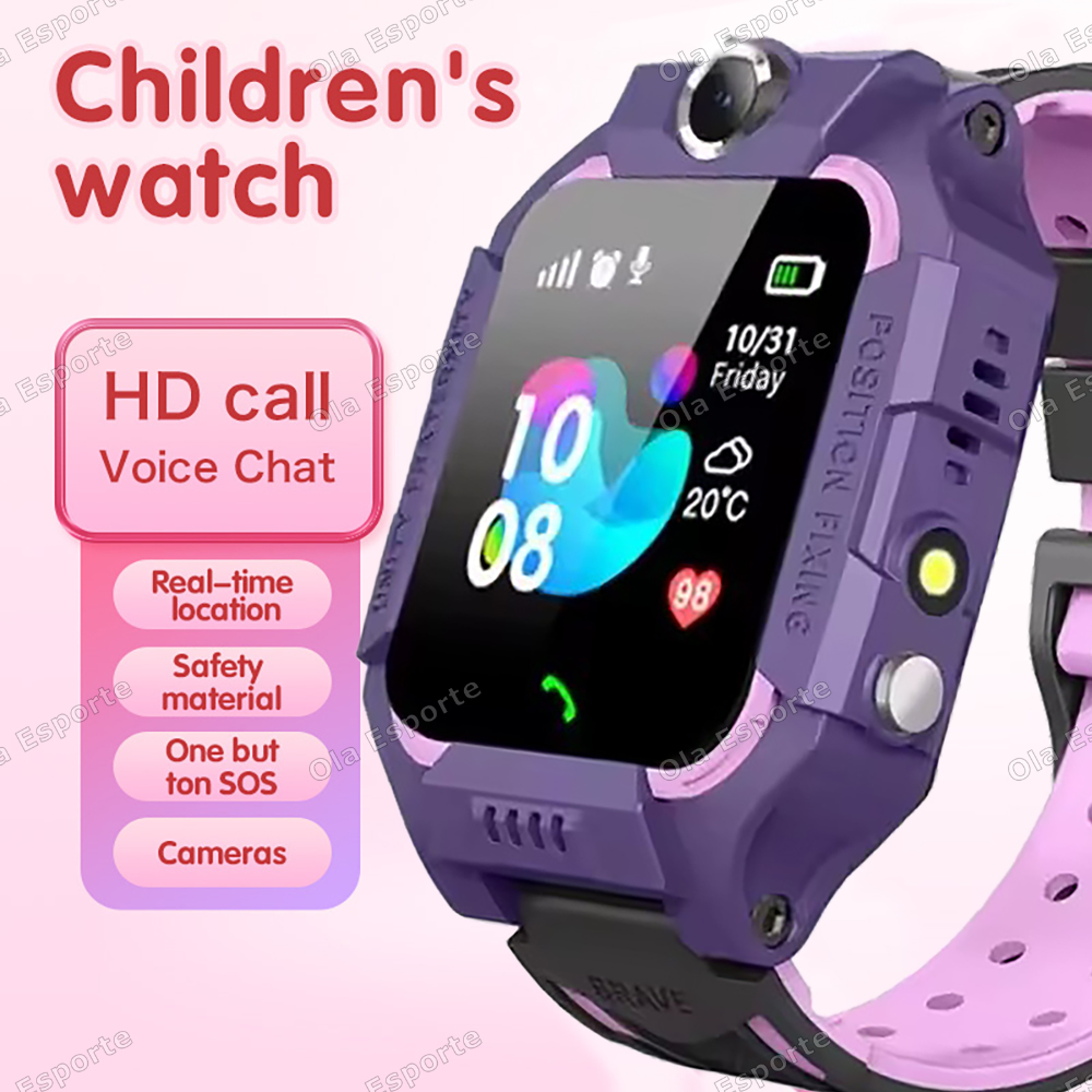 Smartwatch Watches For Kid Boy - นาฬิกาอัจฉริยะสำหรับเด็ก รุ่นใหม่ 2G SOS ป้องกันการหาย พร้อมระบบระบุตำแหน่ง