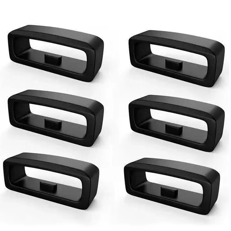Smartwatch Ring Watches - 2/5 ชิ้น ห่วงยึดสายนาฬิกา, ตัวล็อกสายซิลิโคนสำหรับนาฬิกาอัจฉริยะ, อะไหล่สำหรับเปลี่ยนสายนาฬิกาข้อมือ