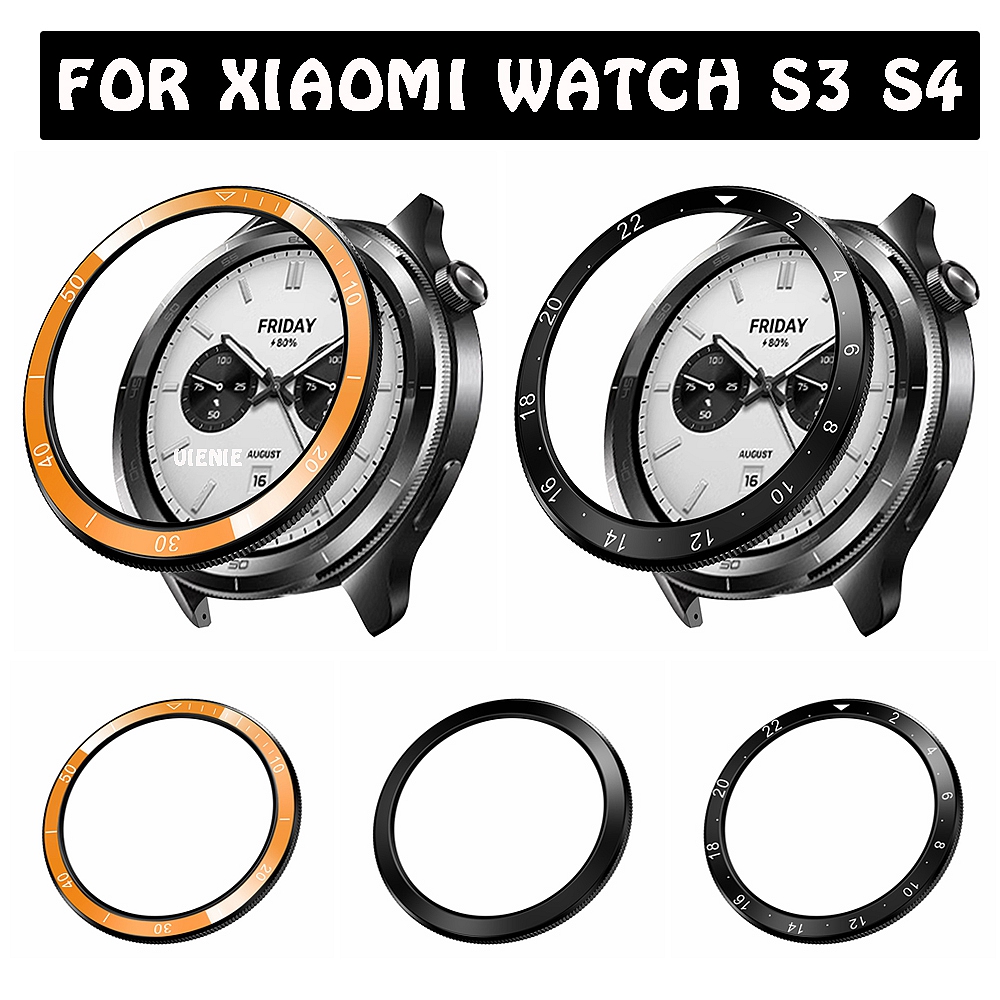 Smartwatch Ring Watches - สําหรับ Xiaomi นาฬิกา S4 S3 ฝาครอบแหวน