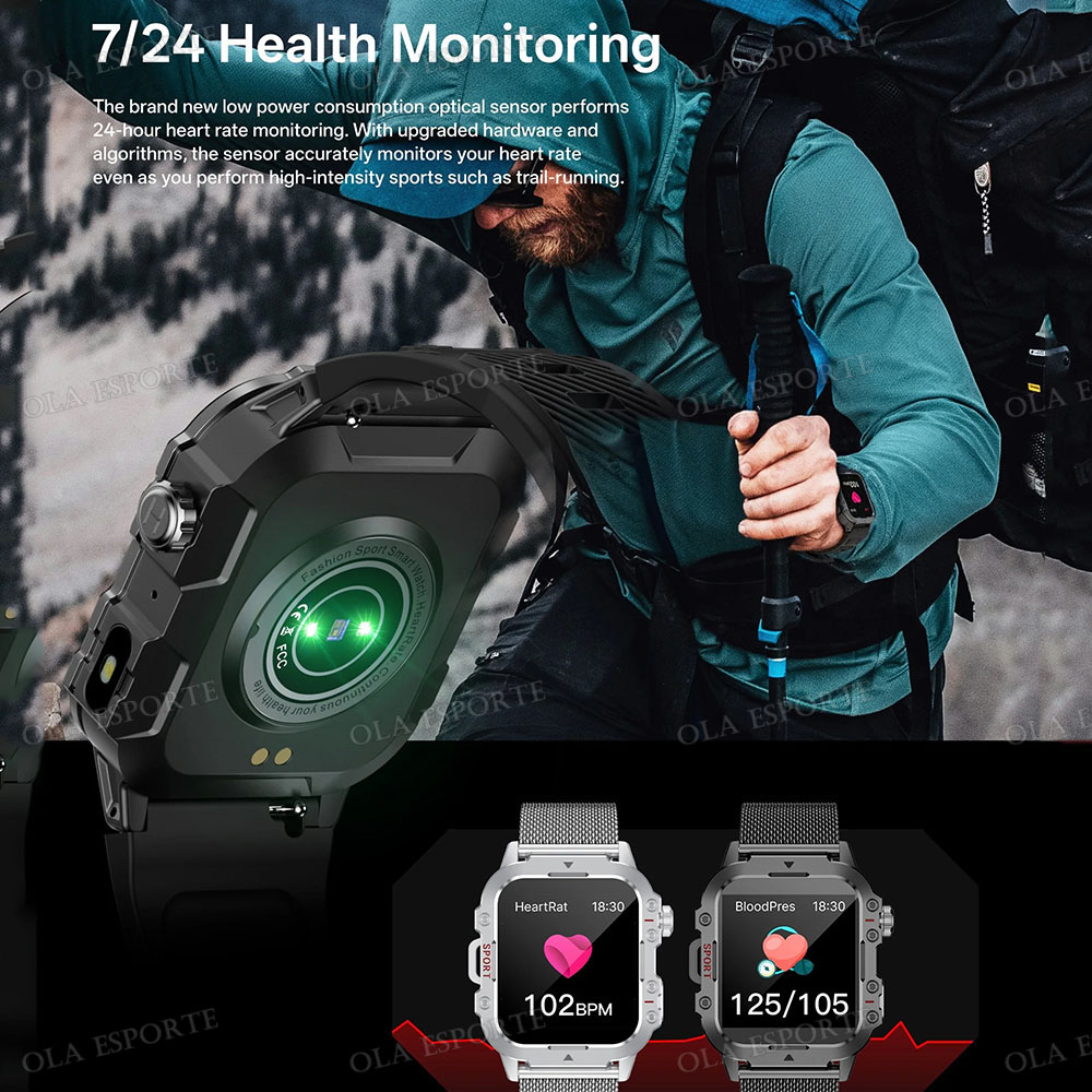 2026 ใหม่ทนทานทหาร GPS สมาร์ทน - Smartwatch Watches For Women With Gps บทวิจารณ์และราคา