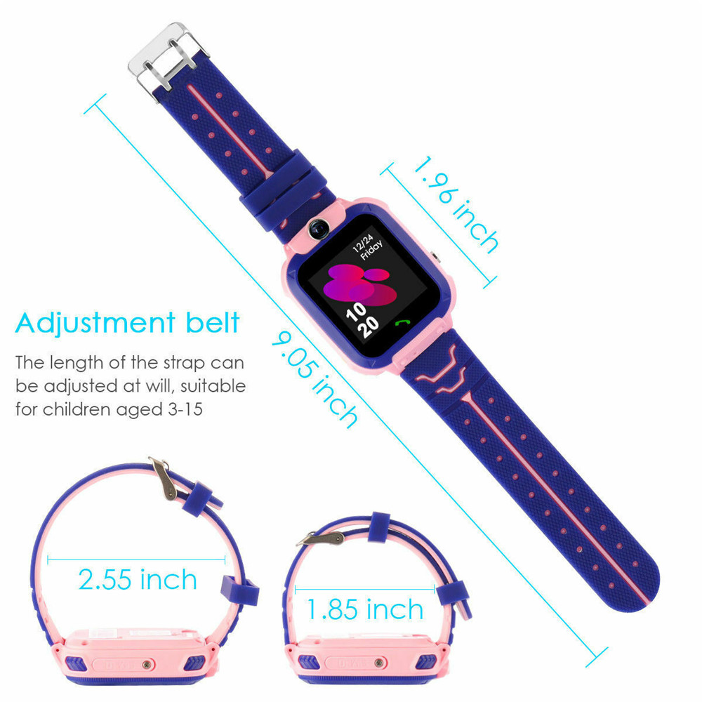 2G เด็กดูสมาร์ท SOS โทรตําแหน่ - Smartwatch Watches For Kid Boy บทวิจารณ์และราคา