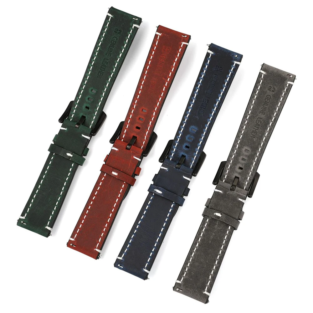 สายนาฬิกาหนังแท้ย้อนยุคสำหรับน - Watches Rolex Smartwatch บทวิจารณ์และราคา