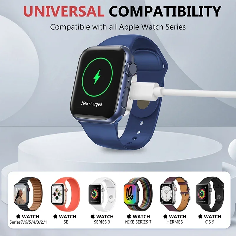 แท่นชาร์จไร้สายแม่เหล็กแบบพกพา - Watch 7 Smartwatch Iphone บทวิจารณ์และราคา