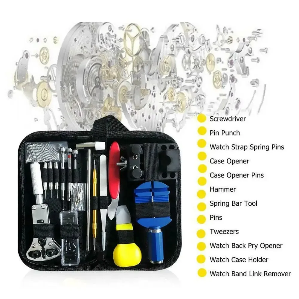 147 ชิ้น/เซ็ตนาฬิกาเปิดซ่อมชุด - Watch Tool Repair Kit บทวิจารณ์และราคา