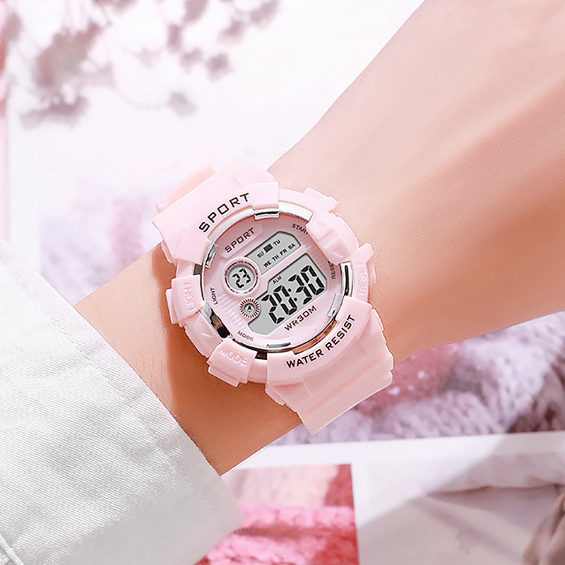 แฟชั่นนาฬิกาเด็กส่องสว่างกันน้ - Smartwatch Watches For Kid Boy บทวิจารณ์และราคา