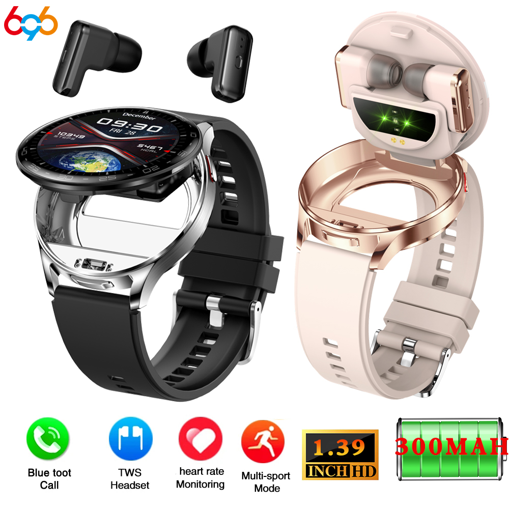 ชุดหูฟัง2 in 1 TWS สมาร์ทวอท์ช - Smartwatch Noise Watches For Women บทวิจารณ์และราคา