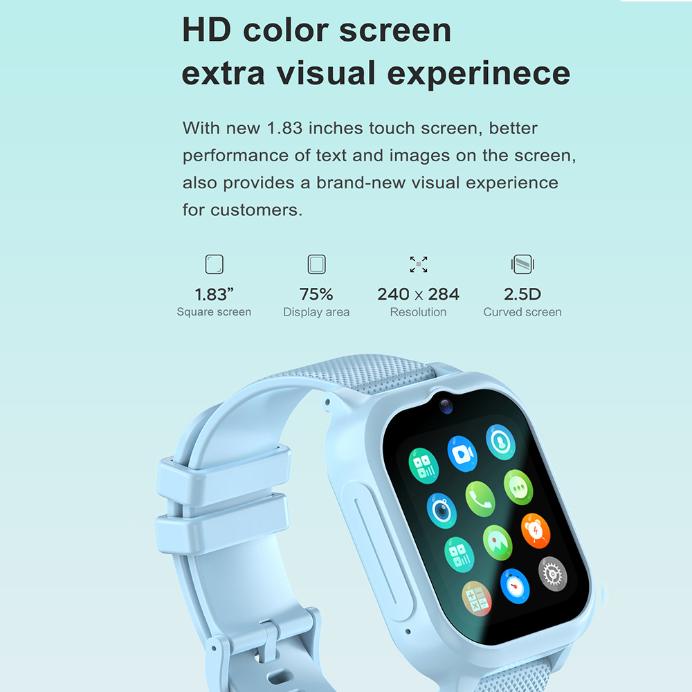 สมาร์ทวอท์ชเด็ก 4G GPS WIFI Vi - Smartwatch Watches For Kid Boy บทวิจารณ์และราคา