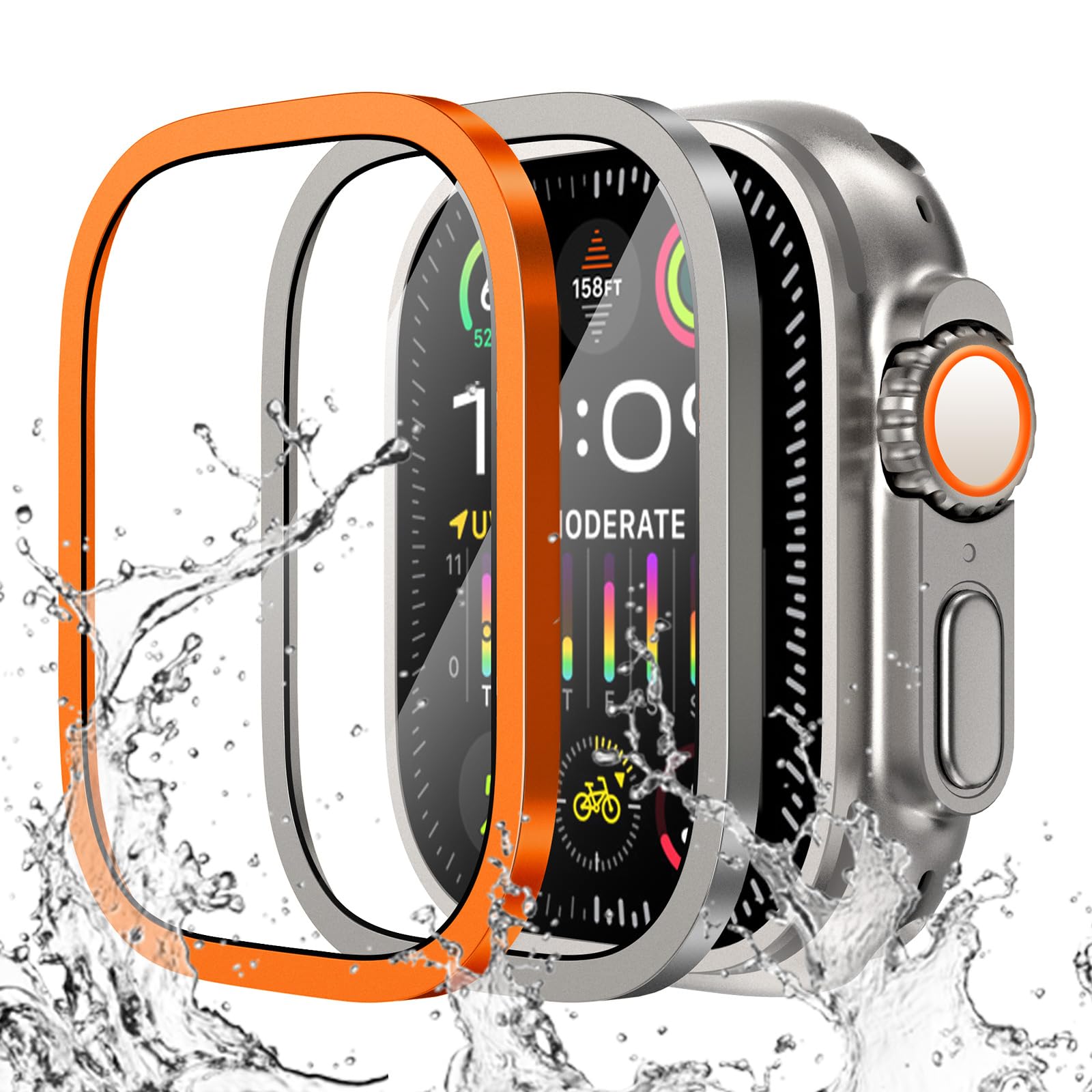 กระจกนิรภัยสําหรับ Apple Watch - Smartwatch Apple Watches For Women บทวิจารณ์และราคา