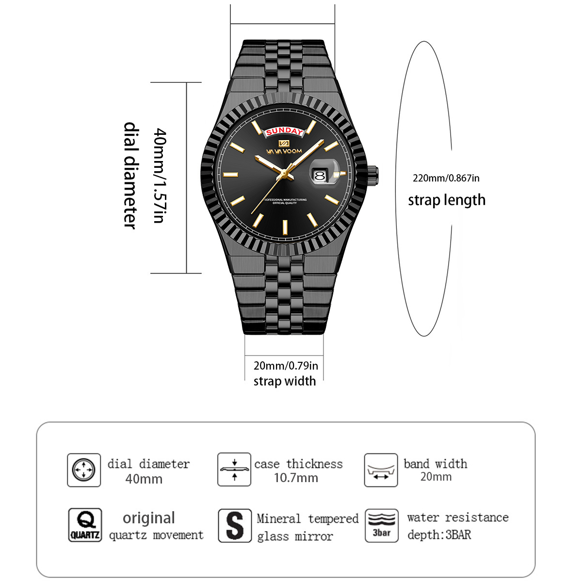 นาฬิกาควอตซ์ผู้ชาย รุ่นนักบิน  - Smartwatch Ring Watches บทวิจารณ์และราคา