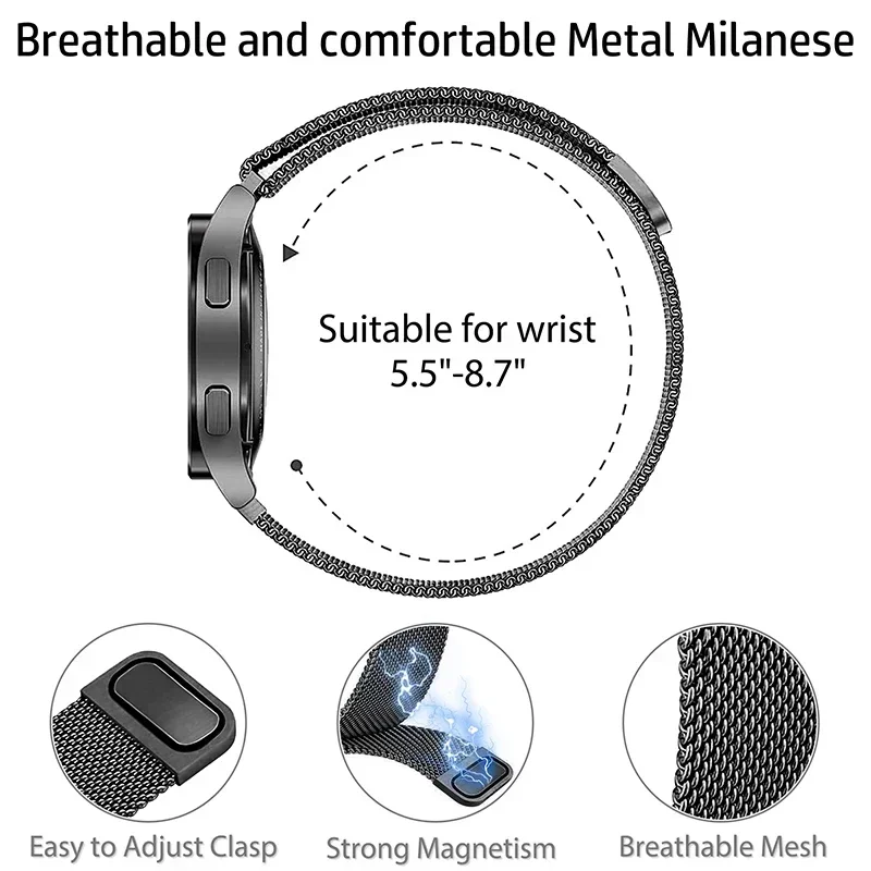 Milanese Loop สําหรับ Apple Wa - Smartwatch Apple Watches For Women บทวิจารณ์และราคา