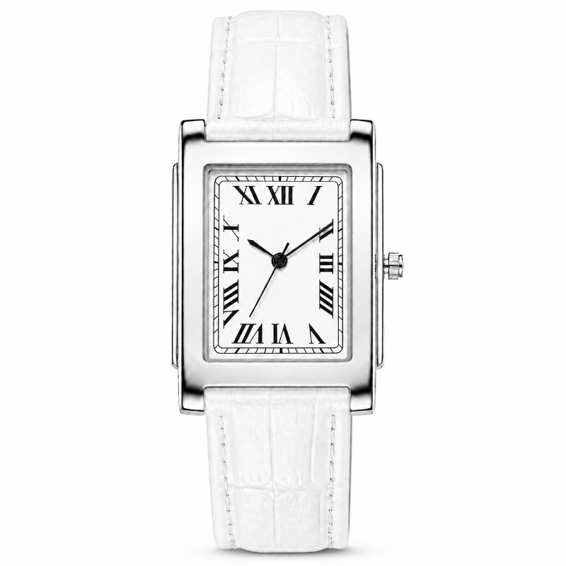 นาฬิกาข้อมือผู้ชายสไตล์คลาสสิก - Smartwatch Square Watches For Men บทวิจารณ์และราคา