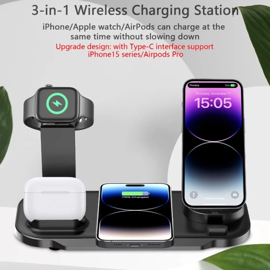 แท่นชาร์จไร้สาย 7 in 1 พร้อมพอ - Watch 7 Smartwatch Iphone บทวิจารณ์และราคา