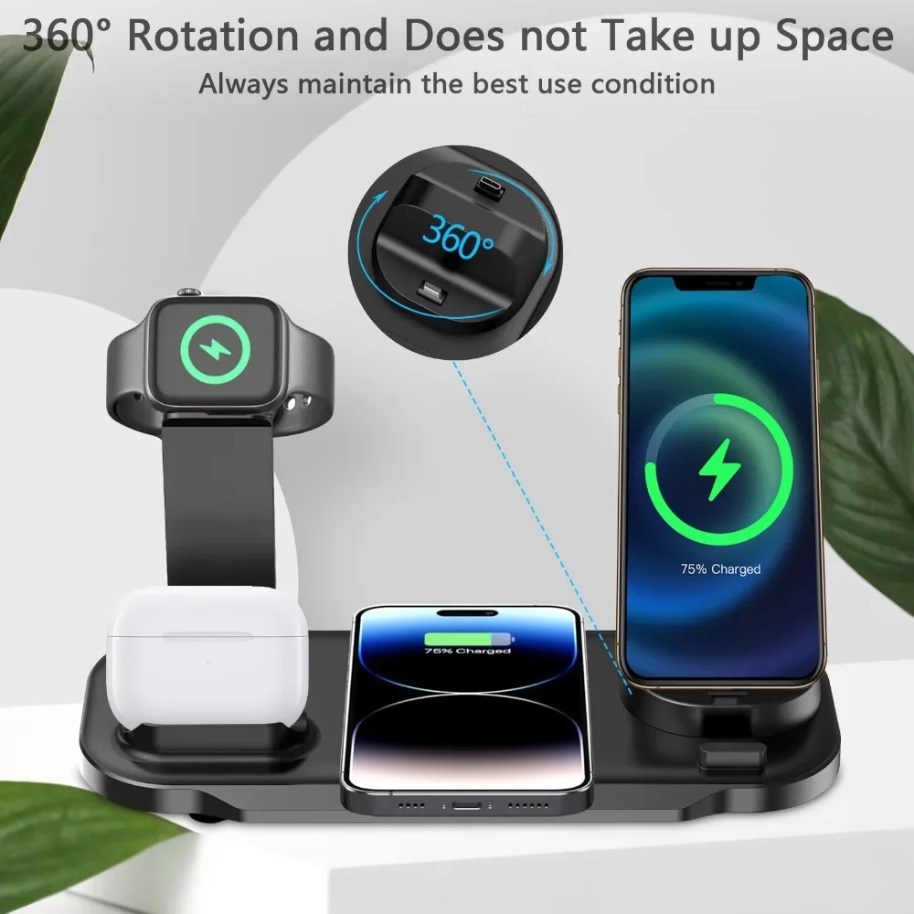 แท่นชาร์จไร้สาย 7 in 1 พร้อมพอ - Watch 7 Smartwatch Iphone บทวิจารณ์และราคา
