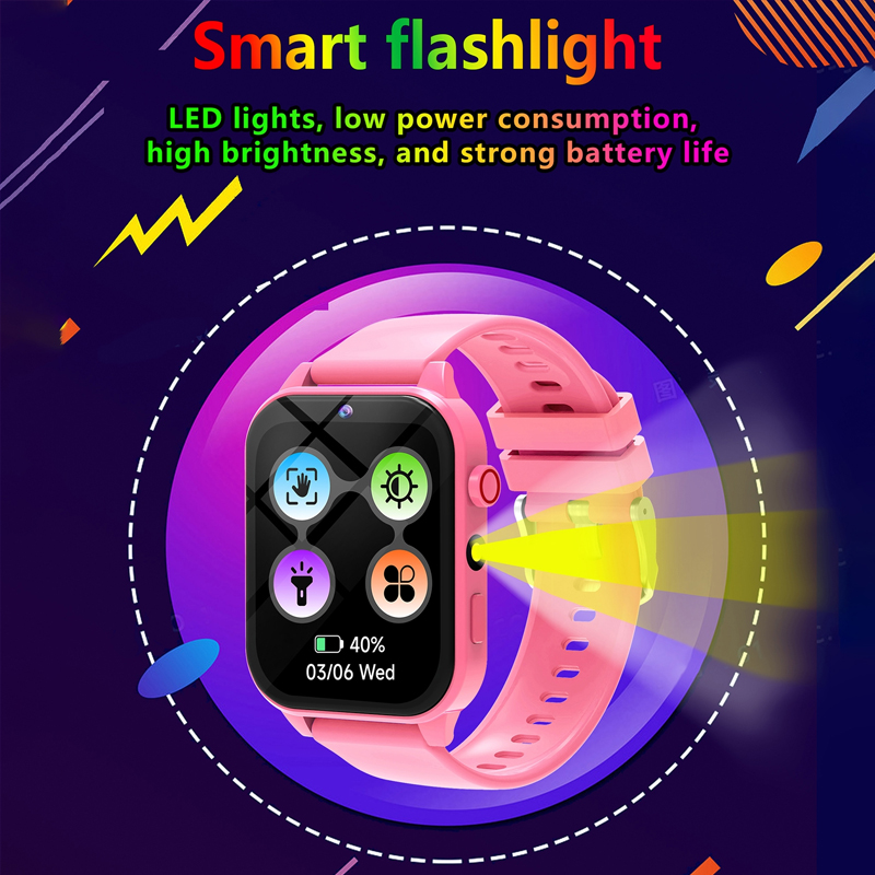 เกมเด็กสมาร์ทนาฬิกาไฟฉายกันน้ำ - Smartwatch Watches For Kid Boy บทวิจารณ์และราคา
