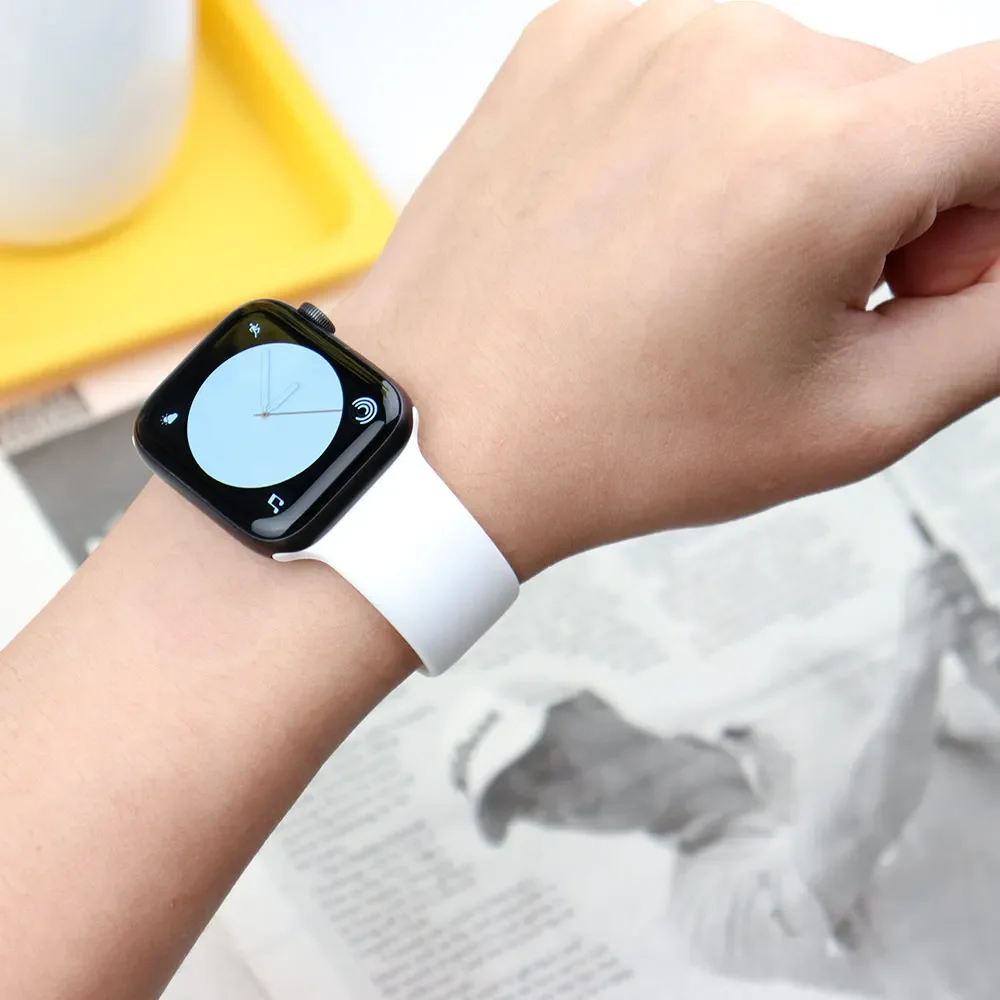 สายซิลิโคนสำหรับสายนาฬิกา Appl - Smartwatch Apple Watches For Women บทวิจารณ์และราคา