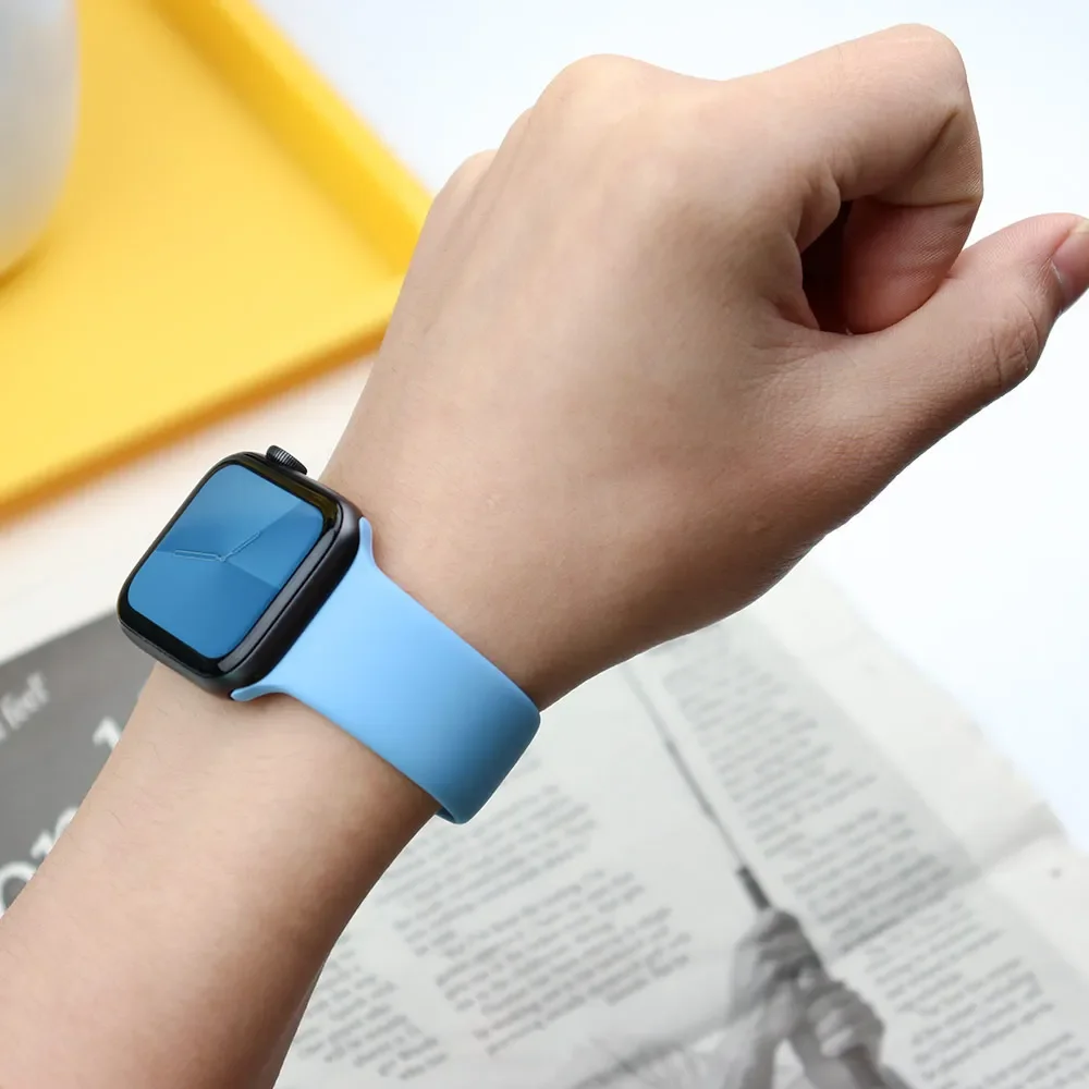 สายซิลิโคนสำหรับสายนาฬิกา Appl - Smartwatch Apple Watches For Women บทวิจารณ์และราคา