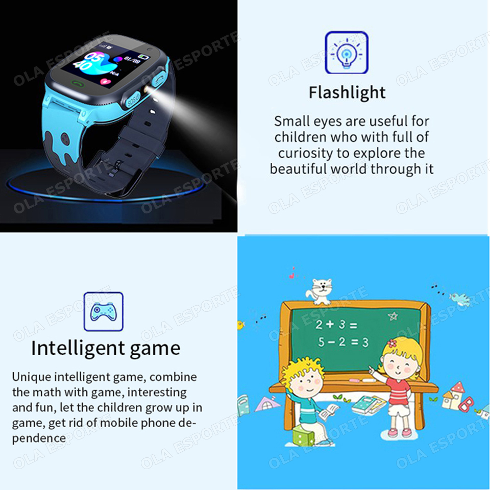 นาฬิกาสมาร์ทวอทช์เด็ก รุ่นใหม่ - Smartwatch Watches For Kid Boy บทวิจารณ์และราคา