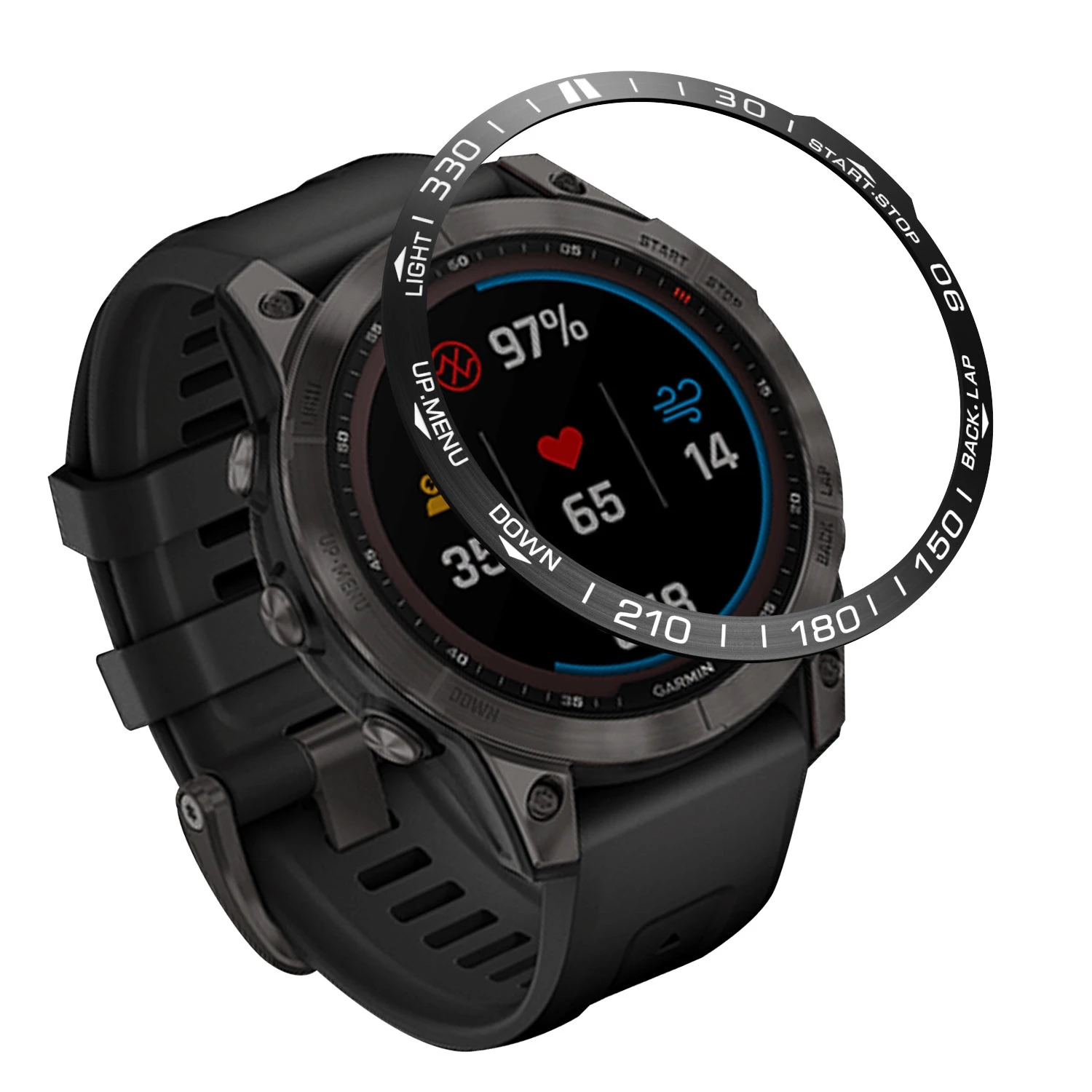 BEZEL สําหรับ Garmin Fenix 7 7 - Smartwatch Ring Watches บทวิจารณ์และราคา