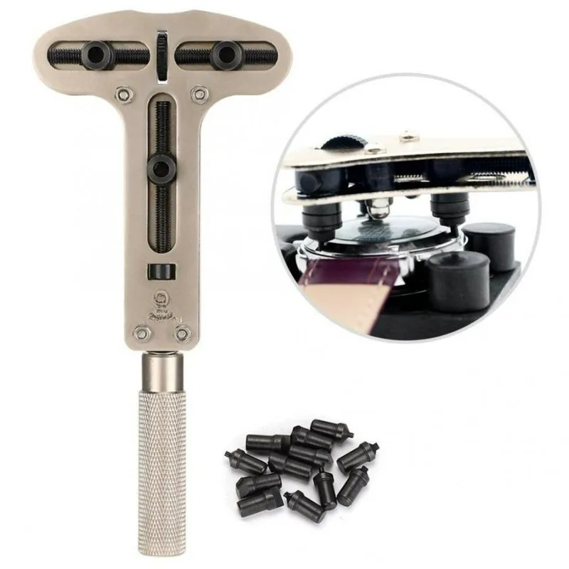 เครื่องเปิดฝาหลังนาฬิกาแบบปรับ - Watch Tool Repair Kit บทวิจารณ์และราคา