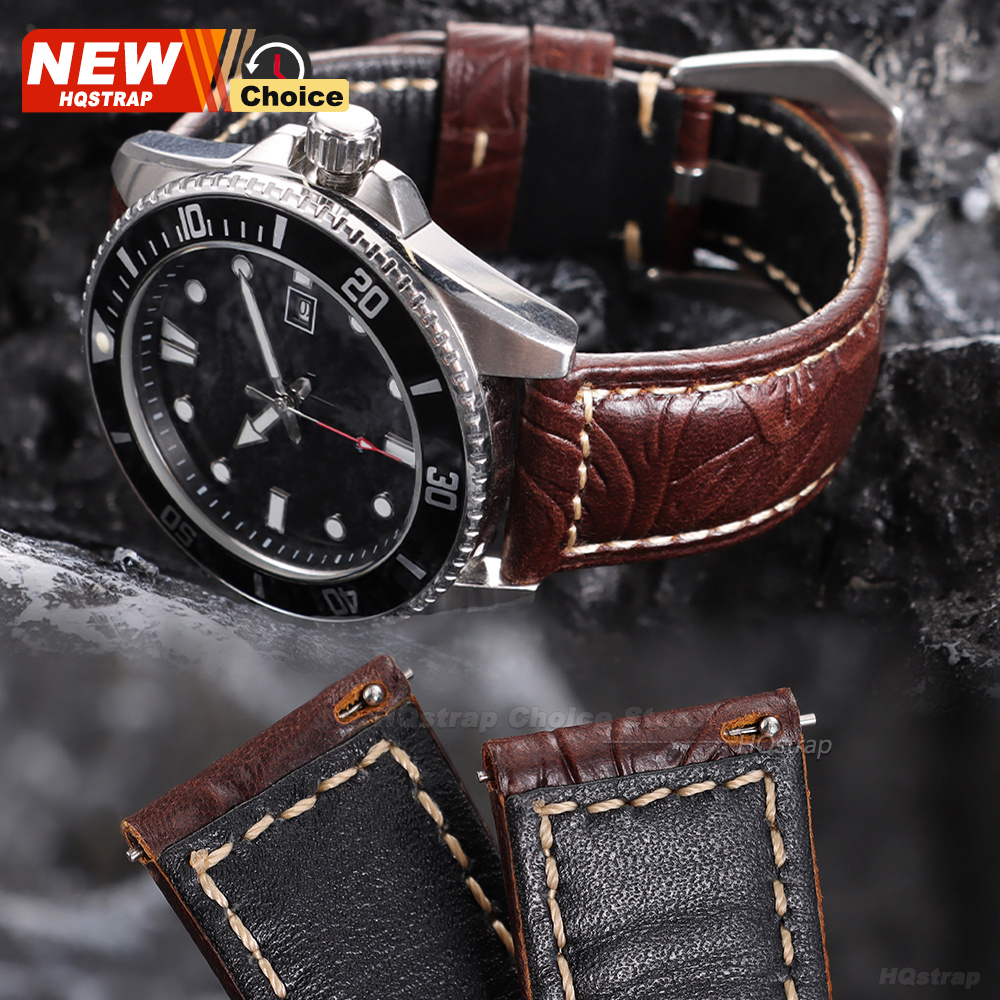 สายนาฬิกาหนังพิมพ์ลายใหม่ ขนาด - Watches Rolex Smartwatch บทวิจารณ์และราคา