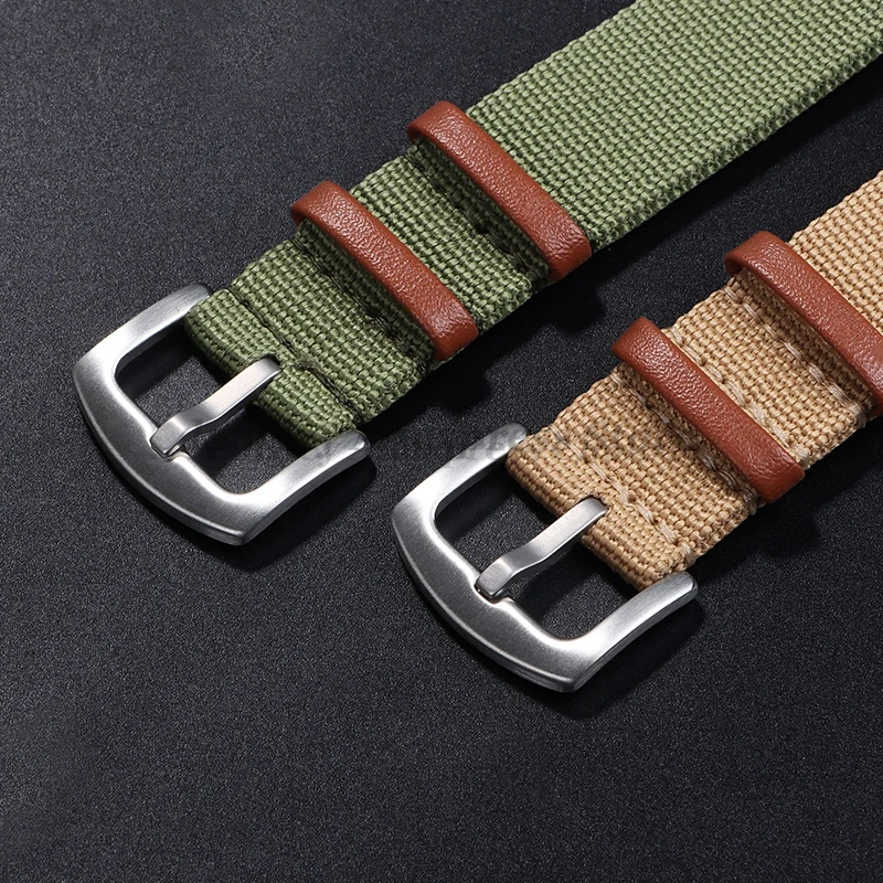 20 มม.22 มม.ผ้าใบไนลอน Patch ส - Watches Rolex Smartwatch บทวิจารณ์และราคา