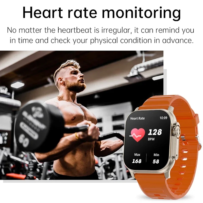 Original T900 Ultra 2 สมาร์ทนา - Smartwatch Square Watches For Men บทวิจารณ์และราคา
