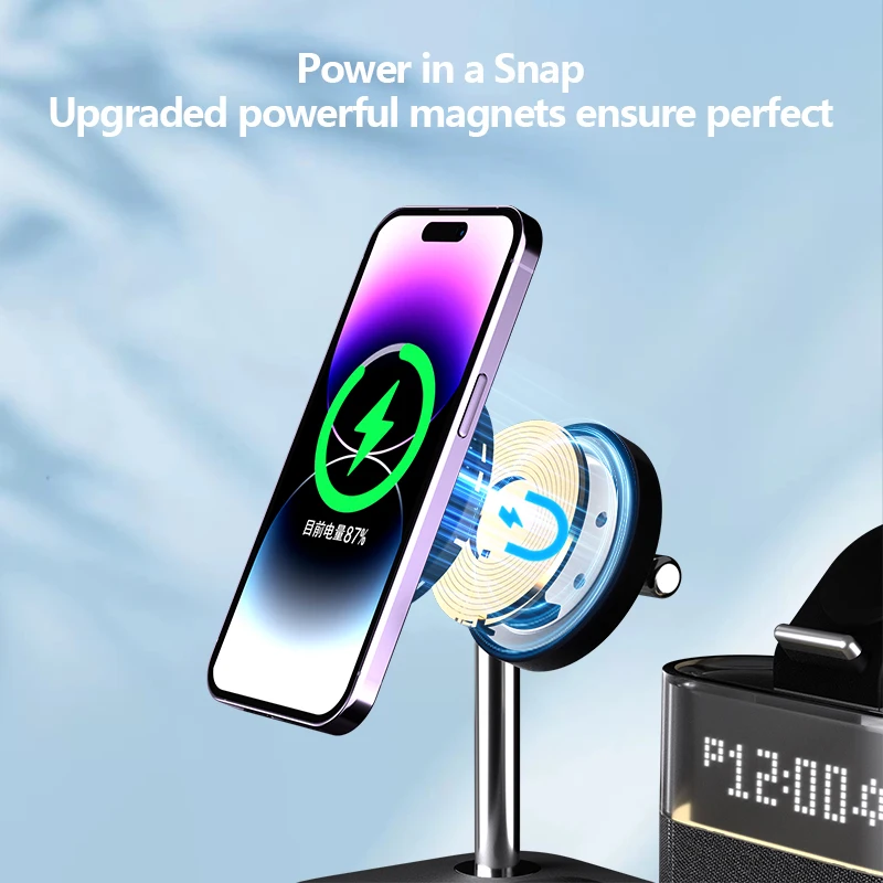 แท่นชาร์จไร้สาย 5 in 1 รุ่นใหม - Smartwatch New Watches บทวิจารณ์และราคา