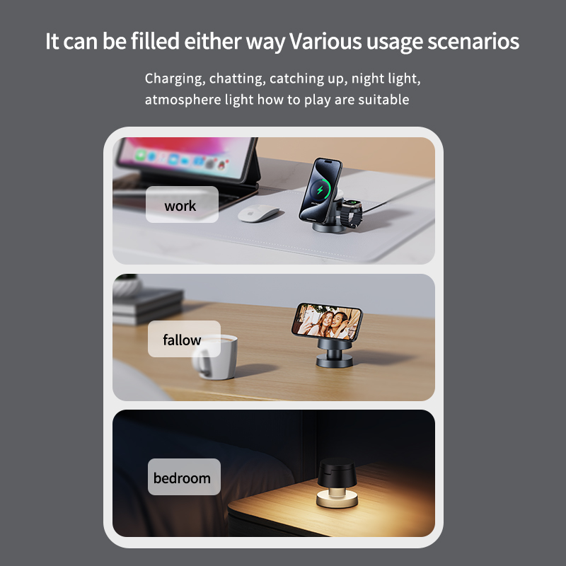 3 in 1 Wireless Charger สําหรั - Watch 7 Smartwatch Iphone บทวิจารณ์และราคา