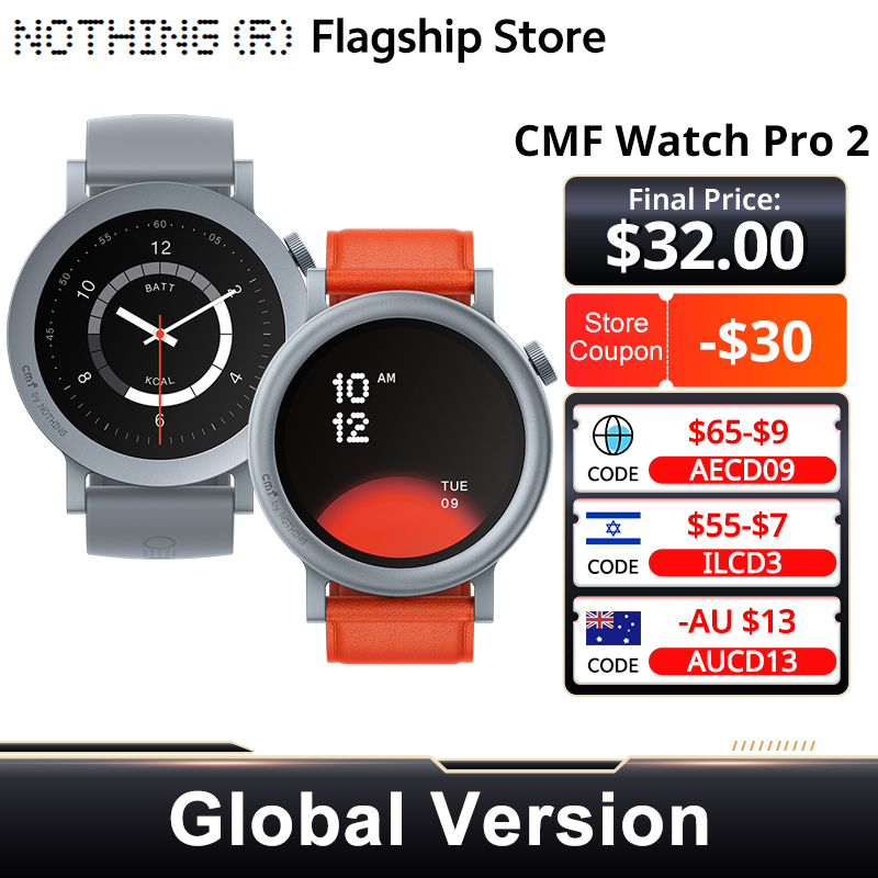 นาฬิกา CMF by Nothing รุ่น Glo - Smartwatch Nothing Watches บทวิจารณ์และราคา