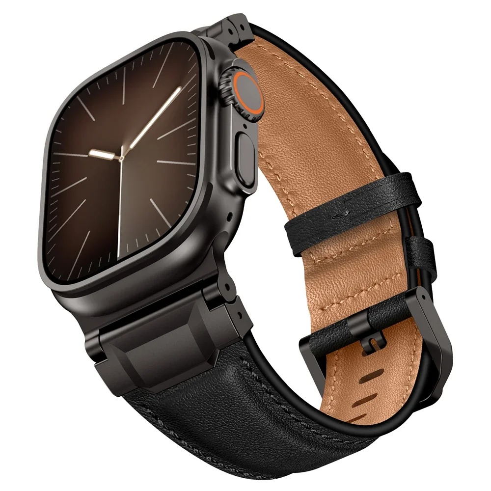 สายหนัง Business Armor สำหรับ  - Smartwatch Slim Watches For Men บทวิจารณ์และราคา
