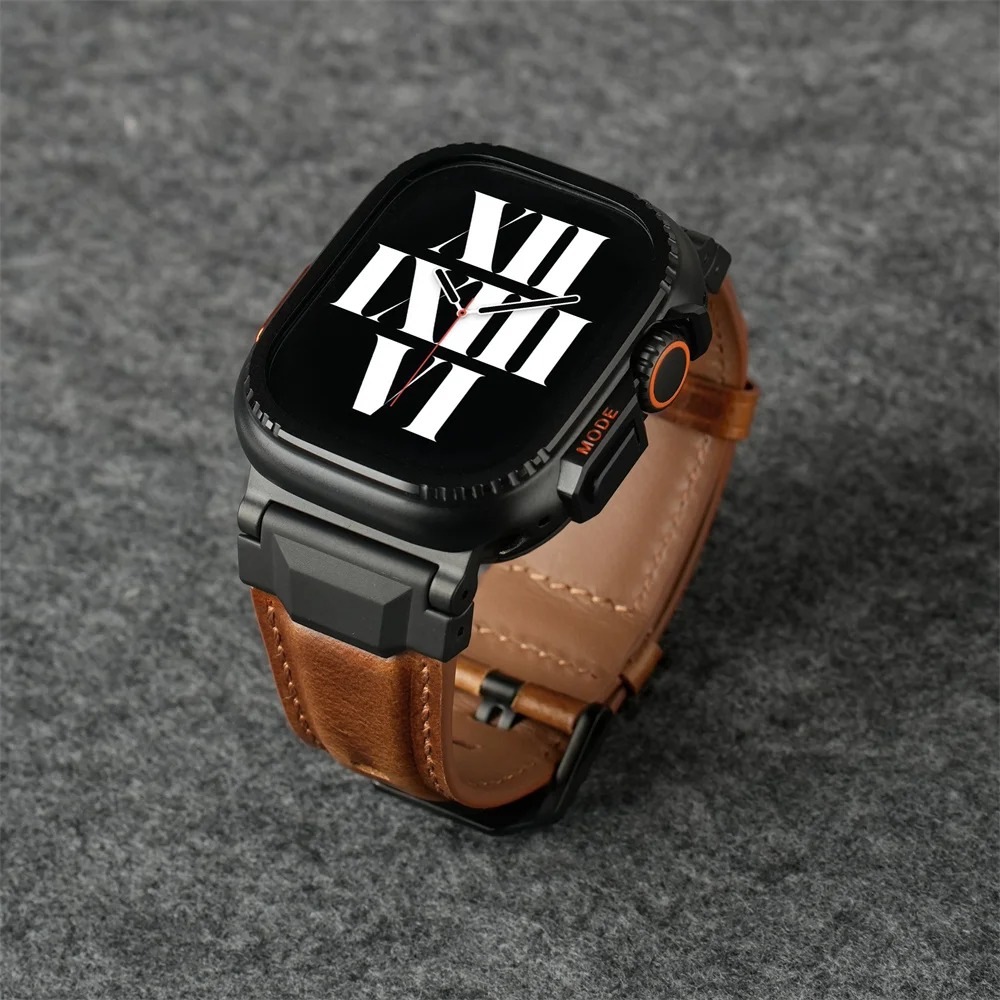 สายหนัง Business Armor สำหรับ  - Smartwatch Slim Watches For Men บทวิจารณ์และราคา