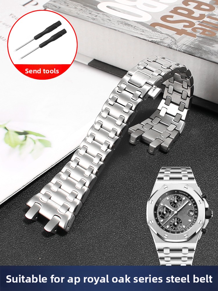 สายนาฬิกาสแตนเลสสำหรับ AP Aude - Audemars Piguet Watch Royal Oak Offshore บทวิจารณ์และราคา