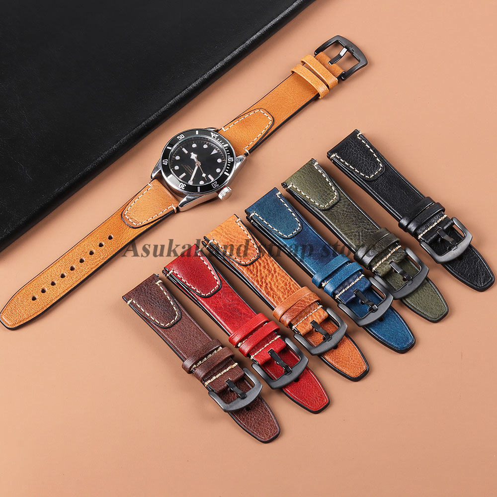 18 มม.20 มม.22 มม.Retro สําหรั - Watches Rolex Smartwatch บทวิจารณ์และราคา