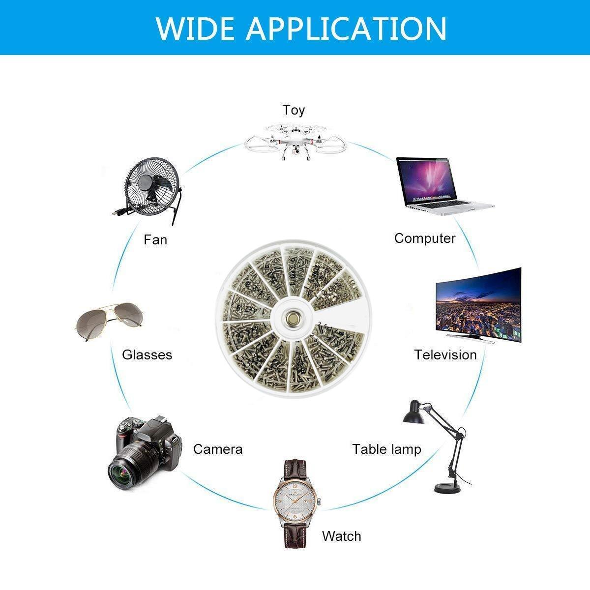 ชุดไขควงขนาดเล็ก 240/600 ชิ้น  - Watch Tool Repair Kit บทวิจารณ์และราคา