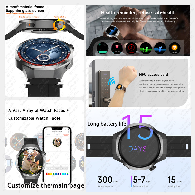นาฬิกา BOXUXING รุ่นใหม่ ปี 20 - Smartwatch Watches For Women With Gps บทวิจารณ์และราคา