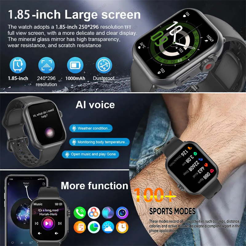 นาฬิกาอัลตร้า K62 สำหรับผู้ชาย - Smartwatch Watches For Women With Gps บทวิจารณ์และราคา