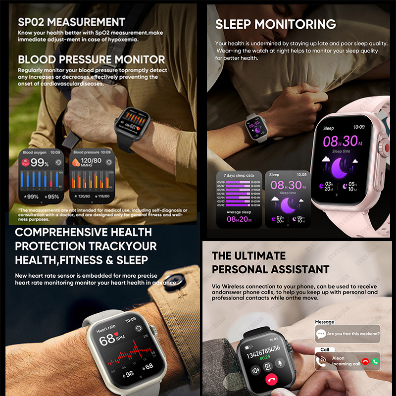 นาฬิกาอัลตร้า K62 สำหรับผู้ชาย - Smartwatch Watches For Women With Gps บทวิจารณ์และราคา