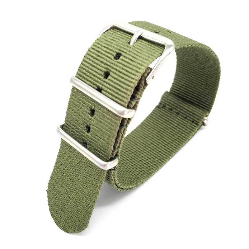 ผ้าใบสําหรับไนลอนสายนาฬิกานาฬิ - Nato Strap Nylon บทวิจารณ์และราคา