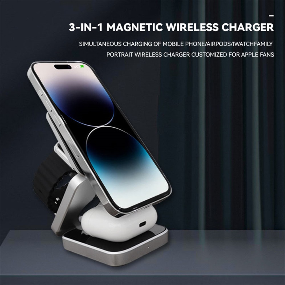 เครื่องชาร์จไร้สายแม่เหล็กแบบพ - Watch 7 Smartwatch Iphone บทวิจารณ์และราคา