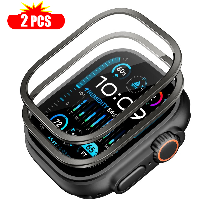 กระจกนิรภัย 2 ชิ้น สำหรับ Appl - Smartwatch Apple Watches For Women บทวิจารณ์และราคา