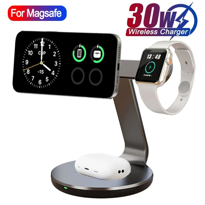 แท่นชาร์จไร้สายแม่เหล็กแบบเร็ว - Watch 7 Smartwatch Iphone บทวิจารณ์และราคา