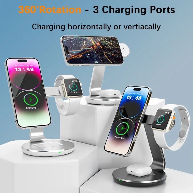 แท่นชาร์จไร้สายแม่เหล็กแบบเร็ว - Watch 7 Smartwatch Iphone บทวิจารณ์และราคา