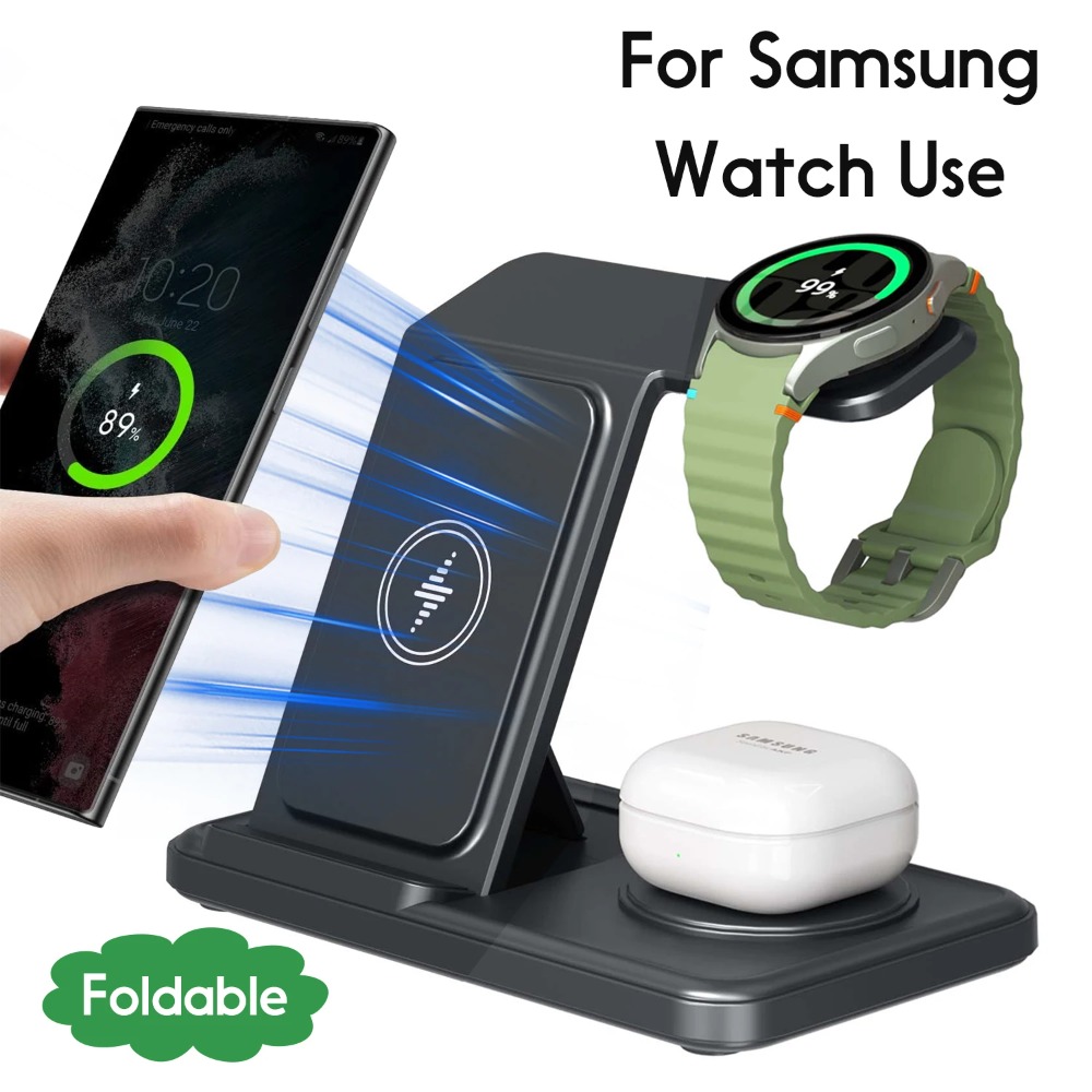 แท่นชาร์จไร้สาย 3 in 1 สำหรับ  - Watch 7 Smartwatch Iphone บทวิจารณ์และราคา